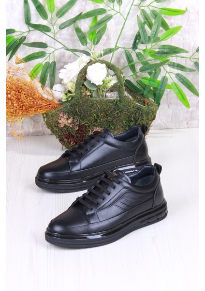 42465 Rahat Hakiki Deri Sneaker Erkek Ayakkabı modelleri