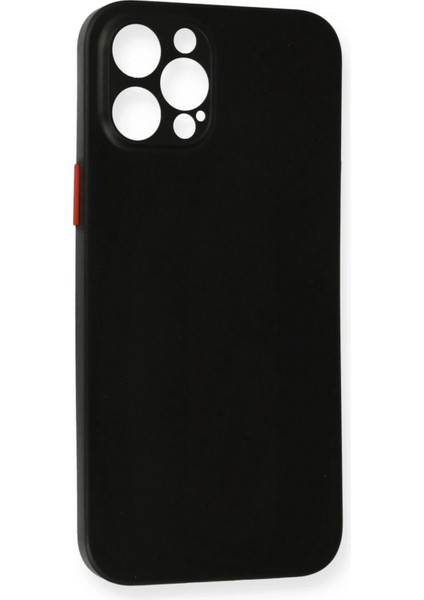 Iphone 12 Pro Kılıf Pp Ultra Ince Kapak - Siyah Yktsn