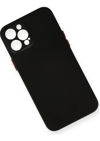 Iphone 12 Pro Kılıf Pp Ultra Ince Kapak - Siyah Yktsn