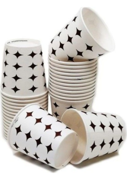 1000 Adet Karton Bardak 7 Oz Kullan At Kağıt Bardak Piknik Bardak