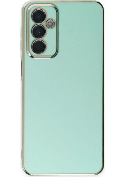 Samsung Galaxy A15 Kılıf Kenar Detaylı Yumuşak Parlak Silikon
