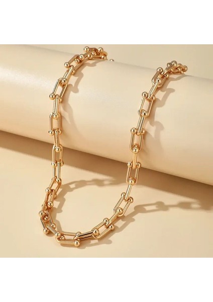 Tiffany Çelik Kolye 45 cm | 316l Çelik - Kararmaz | Hediye Kadın