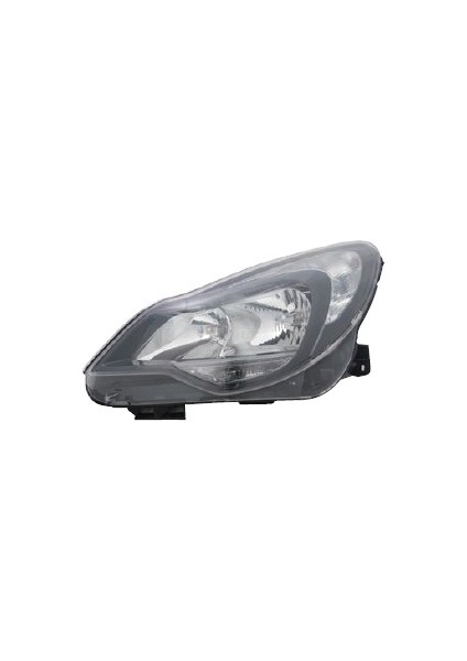 20-C630-A5-2B Sol Far Opel Corsa D Siyah 06 Motorlu H7 95510689-1216646-1216673-1216832