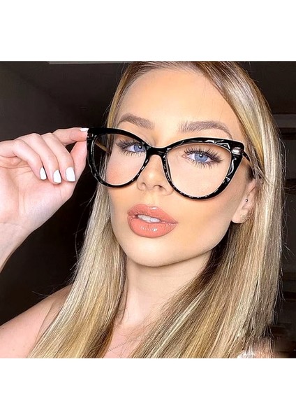 Siyah Yorina Mavi Işık Korumalı Vintage & Retro Gözlük fırsatları