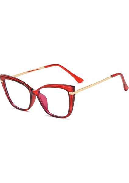 Kırmızı Zandor Vintage & Retro Gözlük