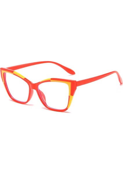 Kırmızı Zendra Mavi Işık Korumalı Vintage & Retro Gözlük