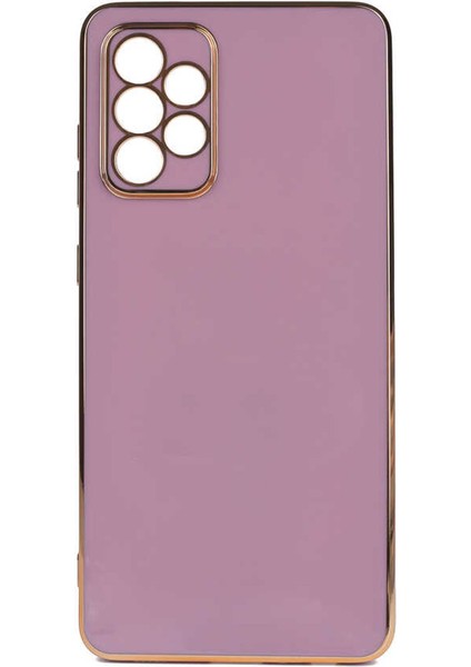 Samsung Galaxy A23 Kılıf Kenar Detaylı Yumuşak Parlak Silikon