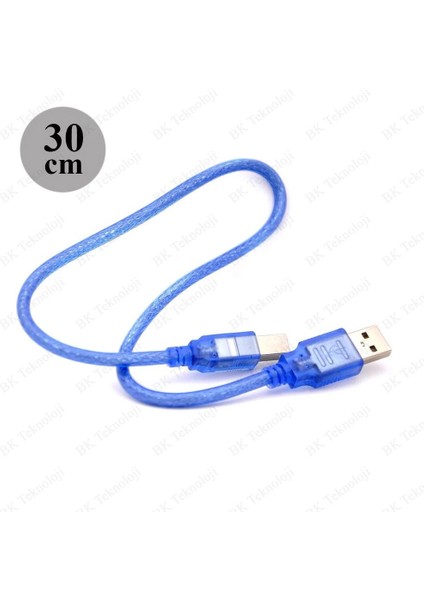 Arduino Usb-B Tipi Yazıcı Bağlantı Kablosu - 30CM fiyatları
