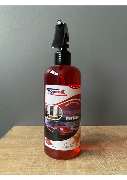 Amber Aromalı Sprey Oto ve Oda Kokusu 500ML