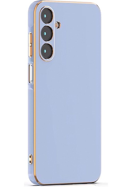 Samsung Galaxy A25 Kılıf Kenar Detaylı Yumuşak Parlak Silikon
