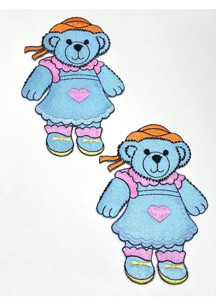 Ütü Ile Yapışan Bebek Battaniye Aplikesi / Bebek ve Çocuk Aplikesi / 2 Li Set