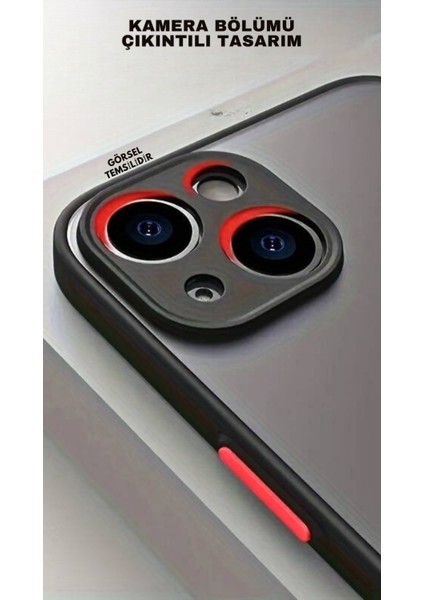 iPhone Xs | Buzlu Şeffaf Silikon Mat Telefon Kılıfı – Darbeye Dayanıklı - Gri