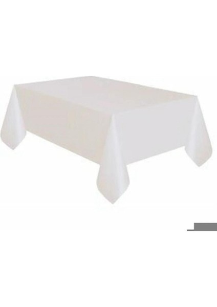 Plastik Beyaz Kullan At Naylon Masa Örtüsü 120X180 cm fiyatları