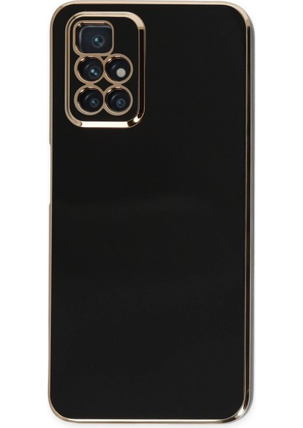 Xiaomi Redmi 10 2022 Kılıf Volet Silikon - Siyah Yktsn