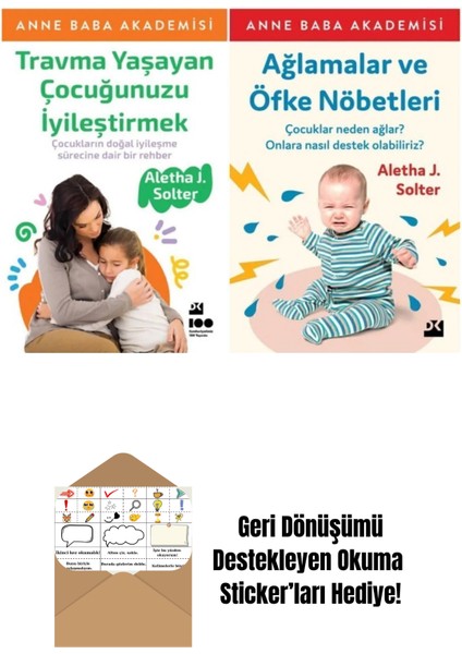 Aletha J. Solter 2 Kitap Set + Okuma Sticker'ları