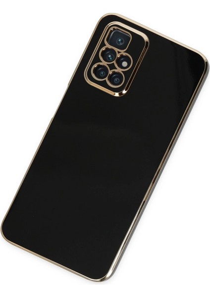 Xiaomi Redmi 10 2022 Kılıf Volet Silikon - Siyah Yktsn