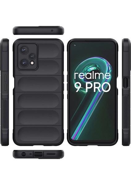 Realme 9 Pro 5g Kılıf Optimum Silikon - Krem Yktsn