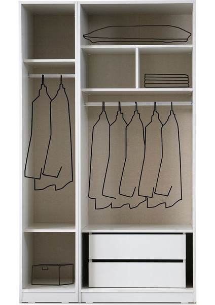 Lenta 3 Kapılı Gardırop fiyatları