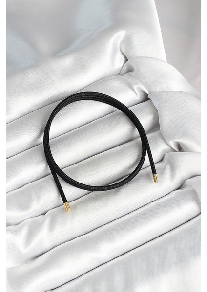 Mıknatıslı Siyah Renk Sarmal Kadın Bileklik