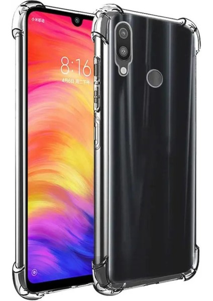 Samsung Galaxy A20 ile Uyumlu Kapak Köşe Korumalı Airbag Antishock Şeffaf Silikon Kılıf