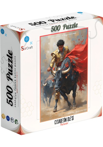 500 Parça Puzzle Cesaretin Ole'si Matador
