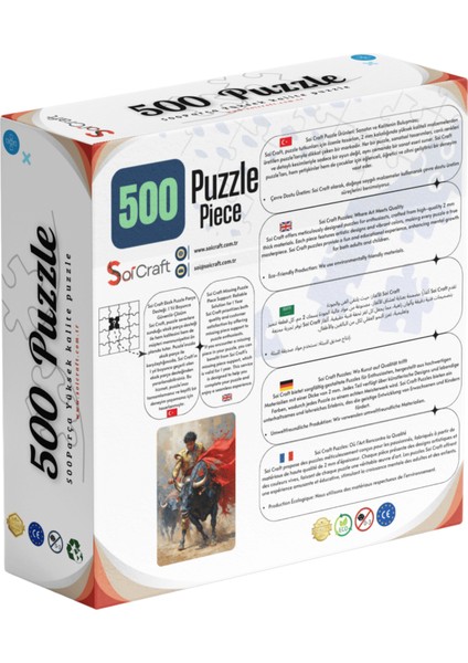 500 Parça Puzzle Cesaretin Ole'si Matador