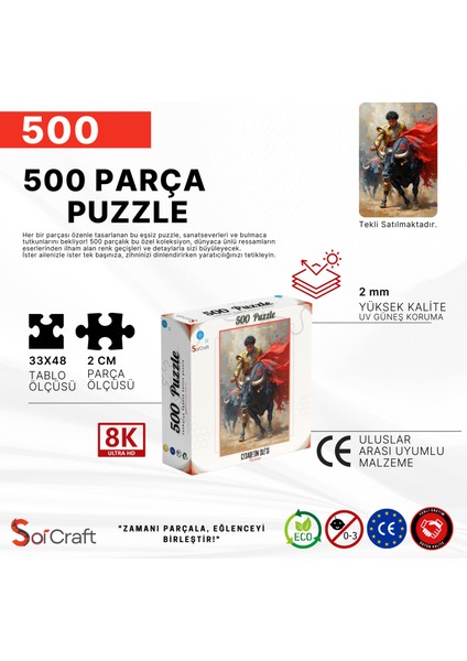 500 Parça Puzzle Cesaretin Ole'si Matador