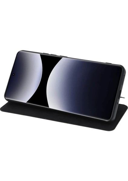 Xiaomi Redmi Note 14 Pro 5g Kılıf Flip Cover - Siyah Nrmsa