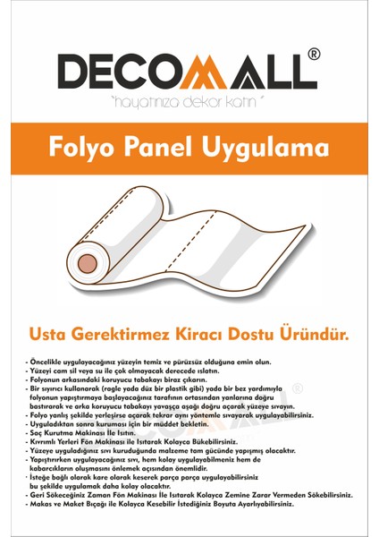 Code 107 Suya Dayanıklı Mutfak Banyo Zemin Mermer Mobilya Fayans Yapışkanlı Folyo Kaplama