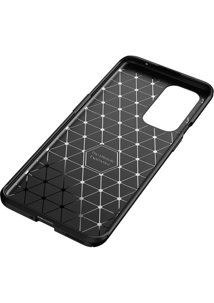 One Plus 9 Pro Kılıf Auto Focus Karbon Kapak - Siyah Yktsn
