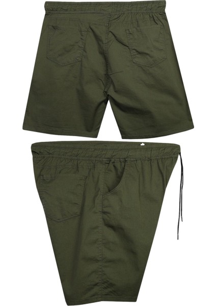 Likralı Büyük Beden 120 - 157 Kilo Arası Için Uygun Bedenli Erkek Bağcıklı Gabardin Şort modelleri