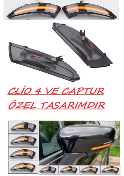 Renault Clio 4 Animasyonluayna LED Sinyali