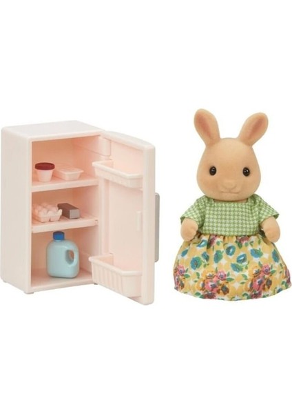5548 Sylvanian Families Sunny Tavşan Anne ve Buzdolabı Seti +3 Yaş