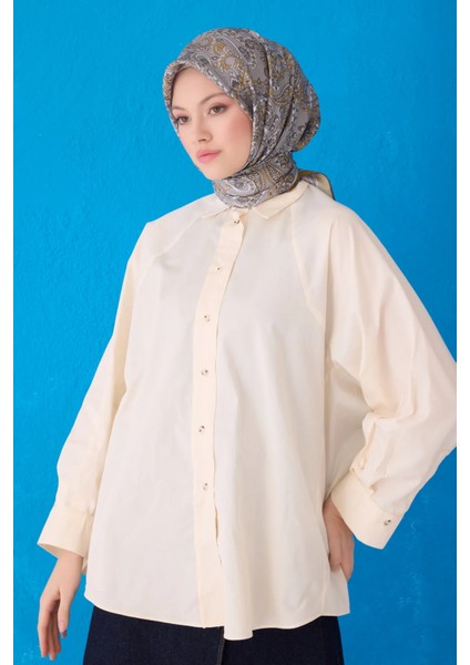 Saf Ipek Eşarp 4101D02( Sura Ipek) -0235
