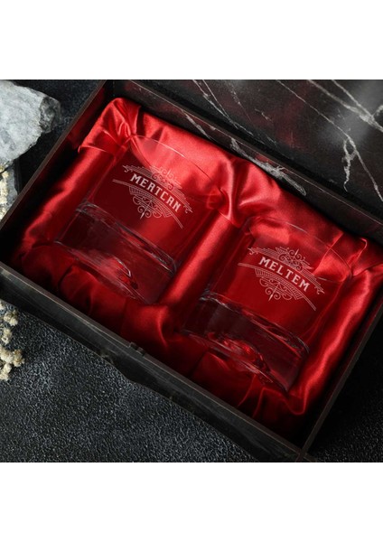 Retro Arma Tasarımlı Isme Özel Viski Kadehi Seti fiyatları