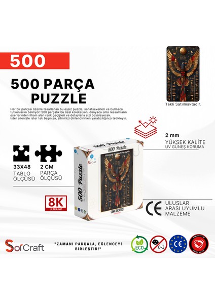500 Parça Puzzle Sembol Sanatı