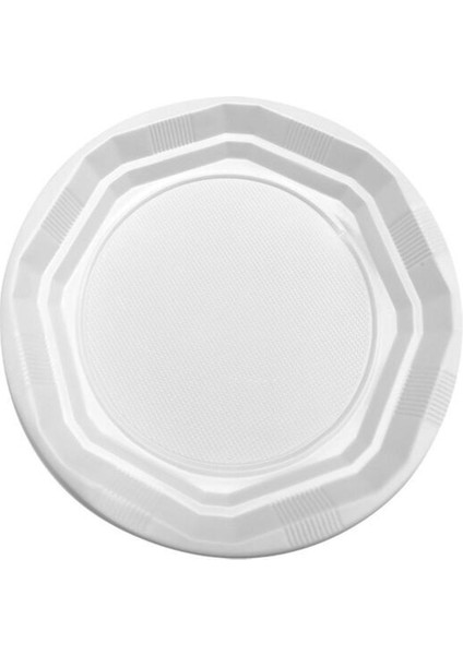 Pvc Tabak Set 30 Adet,kullan At 21CM Parti,düğün Yemek Takımı