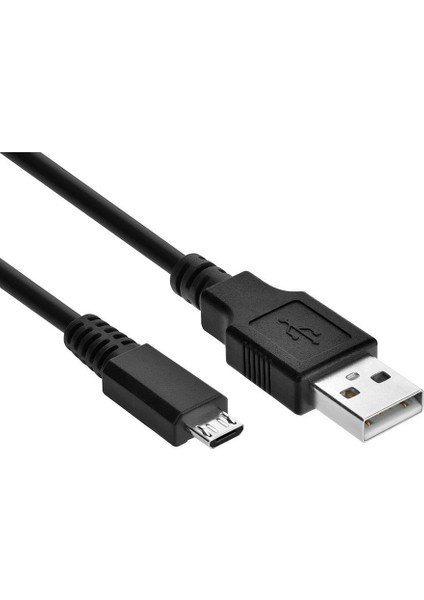 USB 2.0 Erkek - Micro USB Erkek Kısa Şarj Data Kablosu - 40CM