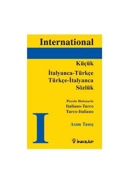 Küçük Italyanca - Türkçe / Türkçe - Italyanca Sözlük, Piccolo Dizionario Italiano - Turco Turco - Italiano