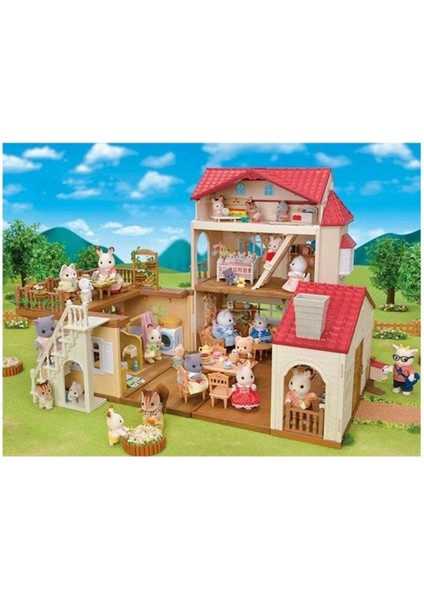 5708 Sylvanian Families Işıklı Şehir Evi ( Gizli Oyun Odalı)