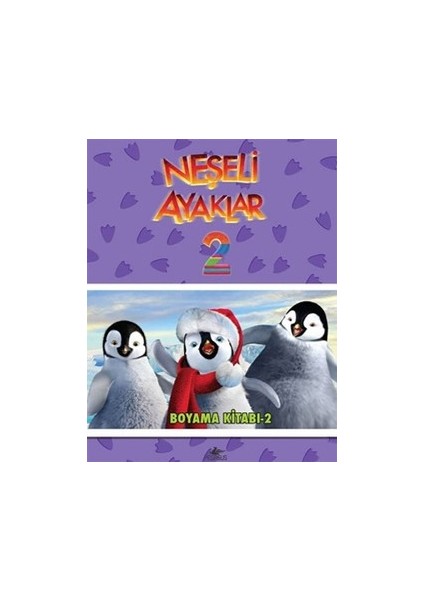 Neşeli Ayaklar 2 - Boyama Kitabı 2