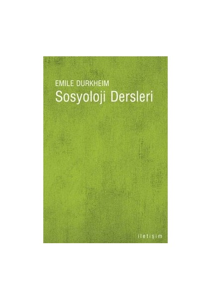 Sosyoloji Dersleri