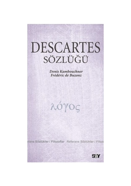 Descartes Sözlüğü