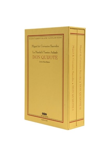 Don Quijote 2 Cilt Takım (Kutulu)