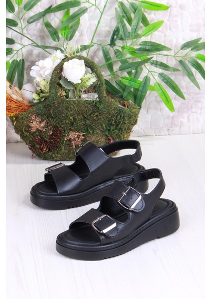 35602 Fancy Anatomik Rahat Iki Tokalı Kadın Sandalet fırsatları