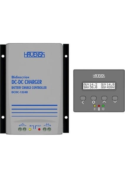 Havensis Çift Yönlü 40A Dc Dc Akü Şarj Cihazı Takviye Modlu