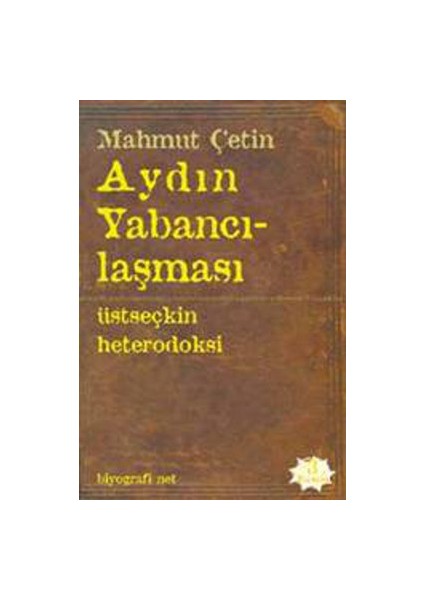 Aydın Yabancılaşması