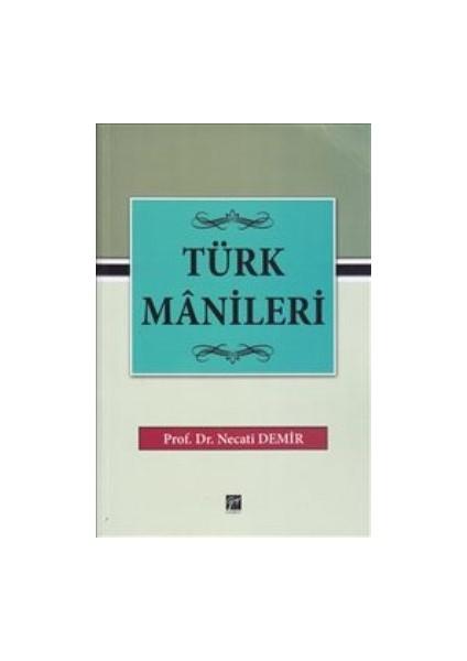 Türk Manileri