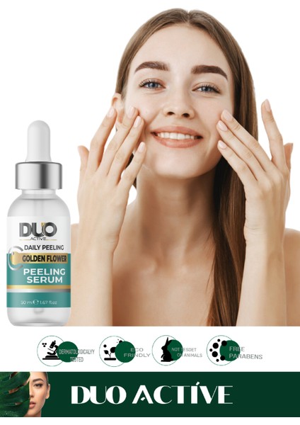 Gold Flower Daily Cilt Peeling Serum