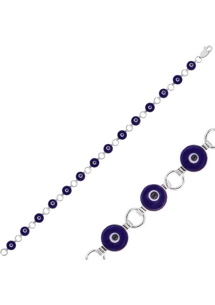 Gümüş Nazar Bayan Bileklik